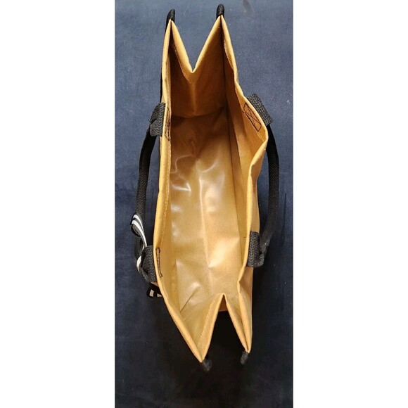 Monogrammed Initial Letter H Canvas Tote Makeup Beach Bag Sun Hat Gift Set Box - Picture 3 of 16